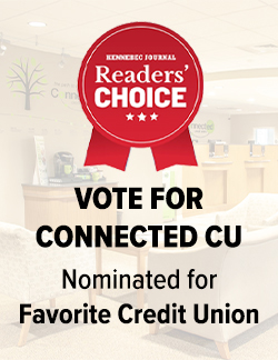 Vote for Connected CU Nominated for Favorite Credit Union